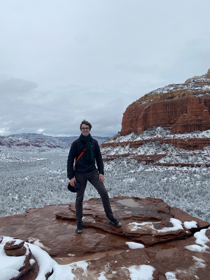 me hiking